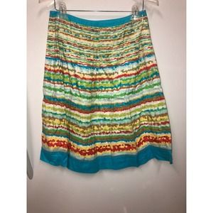 Talbots Colorful Size 6 Skirt